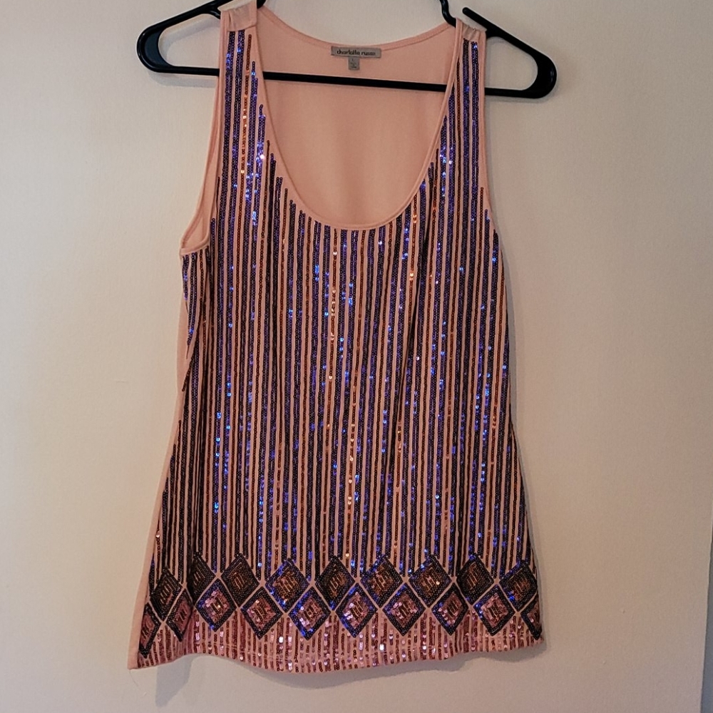 Sequin Tank